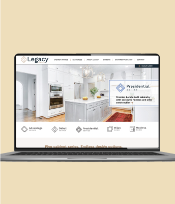 Legacy Cabinets Website